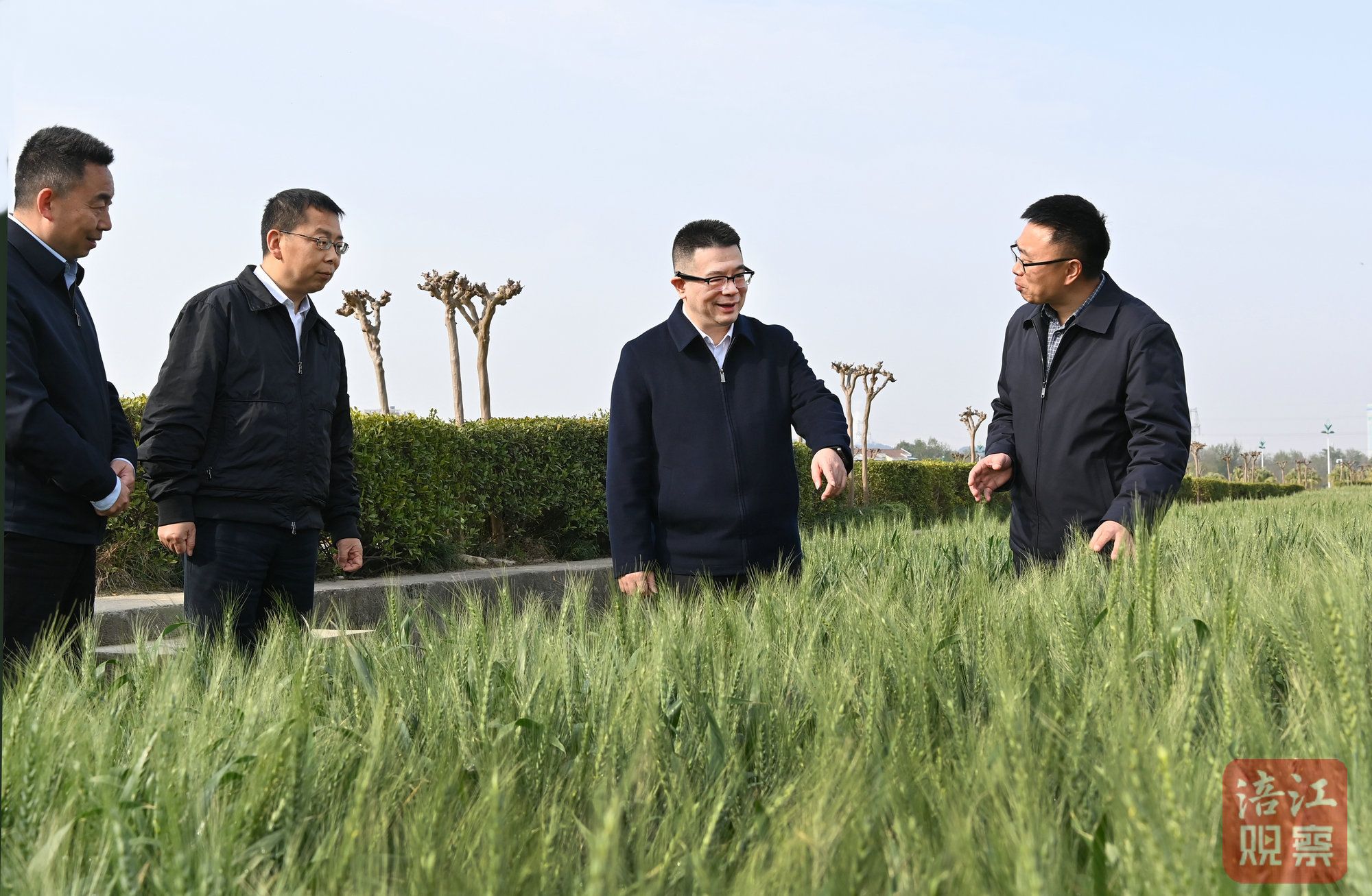 2025年4月3日，李云在農(nóng)科院調(diào)研農(nóng)業(yè)農(nóng)村工作2   張莉 攝.jpg